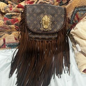 Fringe Louis Vuitton crossbody